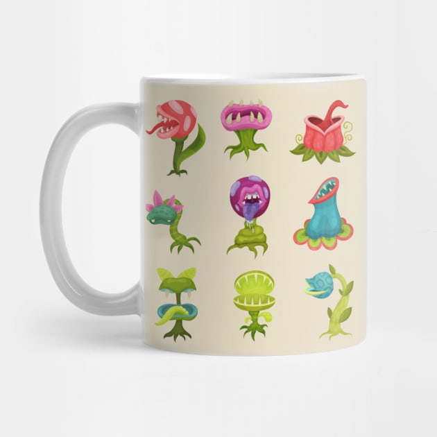 carnivores plants collection by Mako Design 
